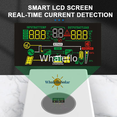 WhalefloSolar 48V 4000W Solar Inverter With Built-In MPPT - Efficient Power For Your Solar System