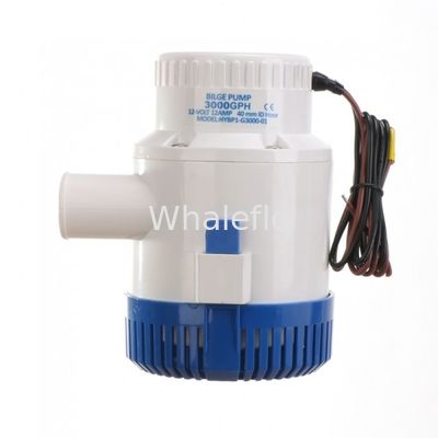 3000GPH 12V/24V Marine Bilge Submersible Pump For Boat