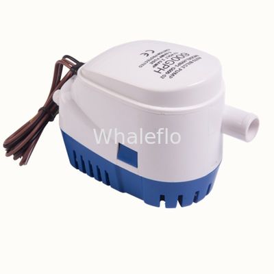 Auto Bilge Pump 600/750/1100GPH DC 12/24V White Electric Water Pump For Aquario Submersible Seaplane Motor Houseboat