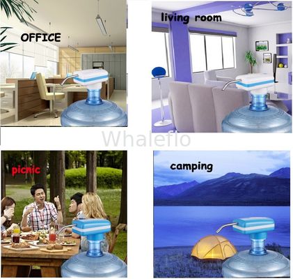 Whaleflo 50HZ 12V 5W Electronic Bottle water Pump automatic white blue color water dispenser home office outdoors use