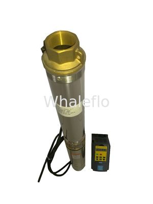 Whaleflo 3SH2.5/5-0.18 Stainless Steel solar powered submersible deep well water pumps 180W 2.5ton/H