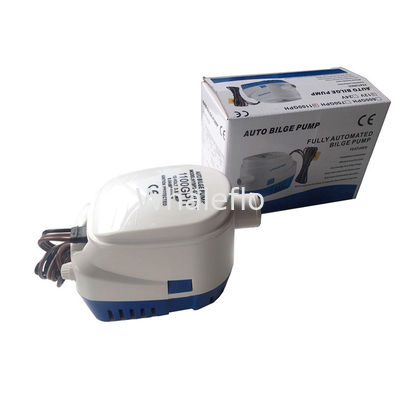 Whaleflo 1100GPH 12V DC Marine Automatic Bilge Pump For Boat Head 5.0M Current 3.8A Outlet 29mm