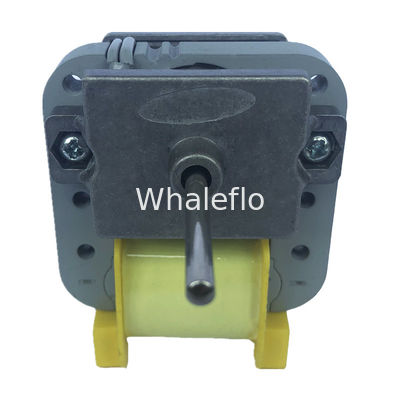 Whaleflo 220 voltage 8w refrigerator freezer fan motor refrigerator cooling motor 4.5cm shaft lenth 0.4cm diameter