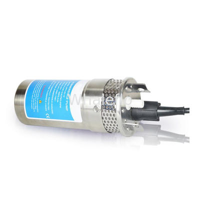 Whaleflo Flow 8/12/20LPM 12V/24V DC Submersible Solar Energy Water Pump for Outdoor Garden Deep Well Car Wash