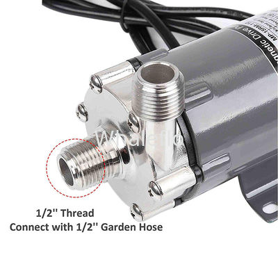 Magnetic Drive Pump 15R With Stainless Steel Head Magnetic Brewing Beer Pump 1/2" mpt Beer Brewing 220V