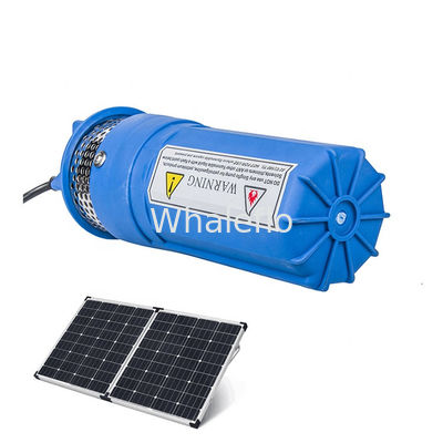 Whalelfo105-110PSI 12v 100m deep well high capacity solar powered plastic water pump system for agriculture