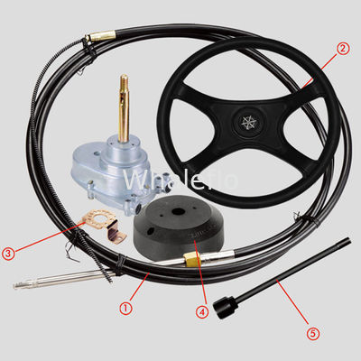 Whaleflo engine steering system  for helm system and rotary steering system  ZINC ALLOY (shot blasting)