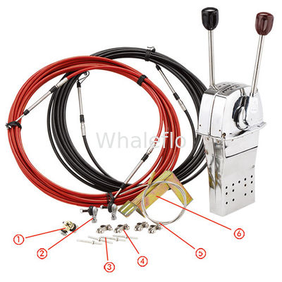 Whaleflo YK6 Marine Engine throttle control Switch shift Cable stroke 96mm