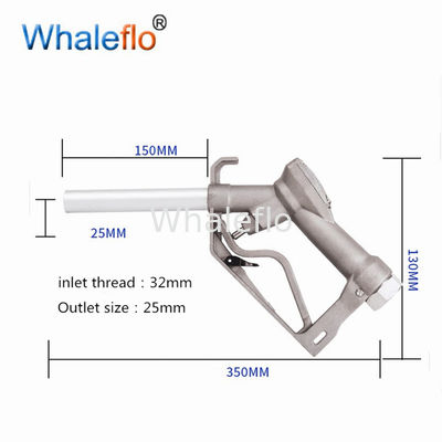 Whaleflo 13B aluminum diesel automatic  manual fuel transfer dispenser nozzle for oil pump