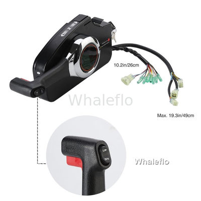 Whaleflo OEM Honda Outboard Side Mount Remote Control With Key And Harness.