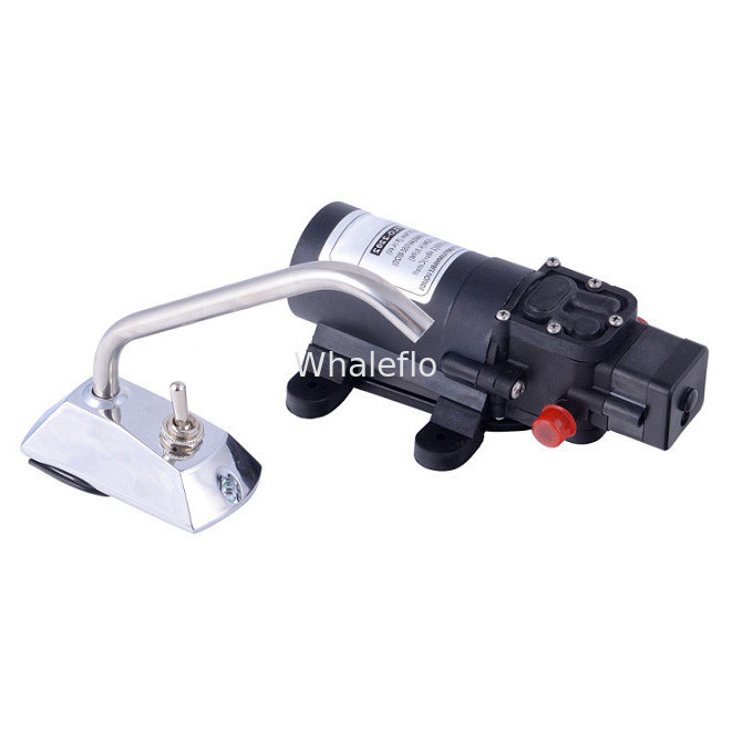 Whaleflo 12V SELF PRIMING ELECTRIC GALLEY WATER PUMP AND TAP/FAUCET- Boat/Camper