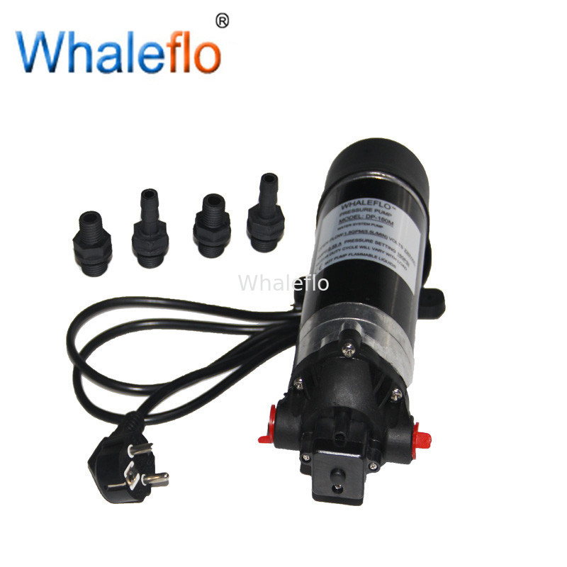 Whaleflo 220V ac 100psi 1.5gpm high pressure diaphragm water pump