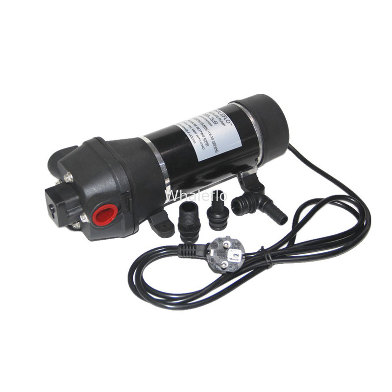 Whaleflo 220V AC 17L/min high volume self-priming electric diaphragm water pumps for RV